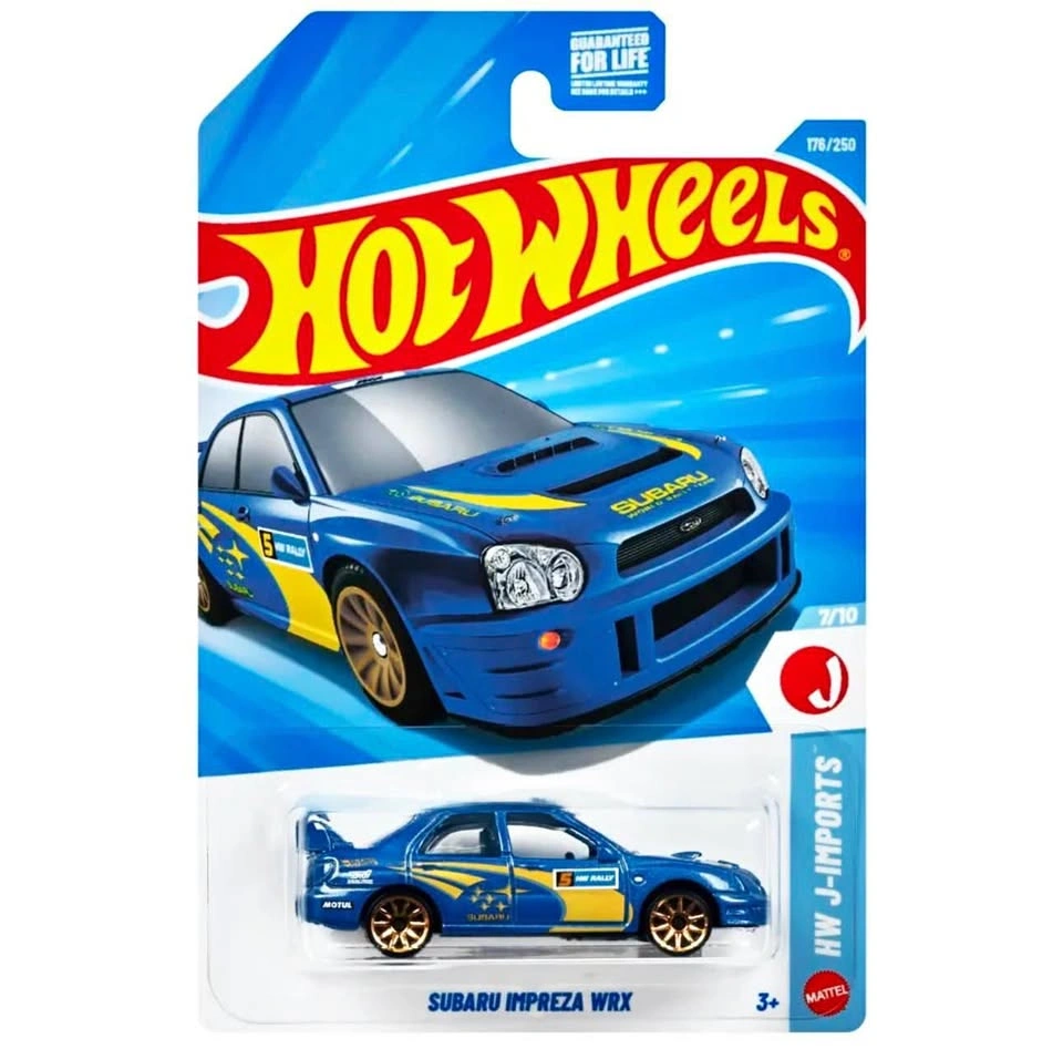 Hot Wheels Subaru Impreza WRX