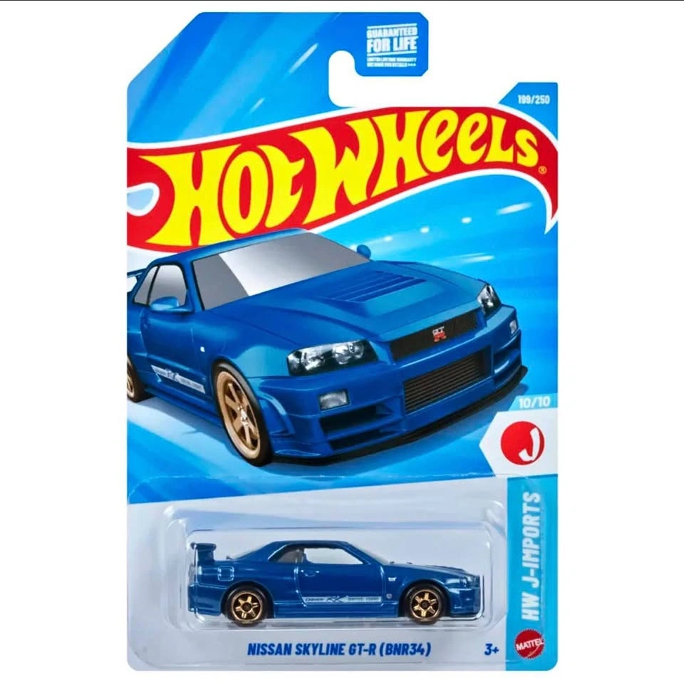Hot Wheels Nissan Skyline GT-R (BNR34)