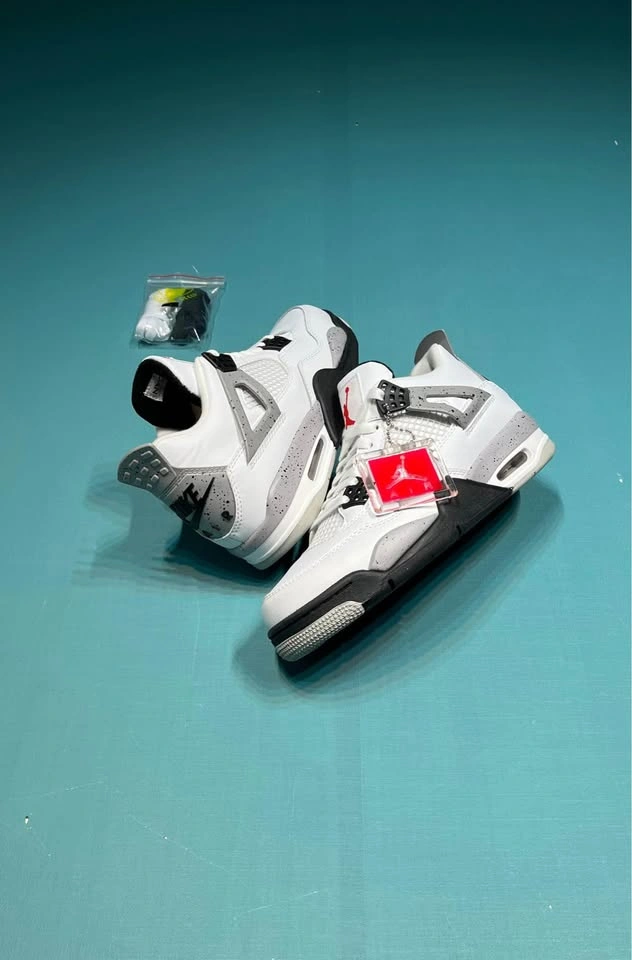 Air Jordan 4 White Cement - Multiple Sizes Available - photo 2