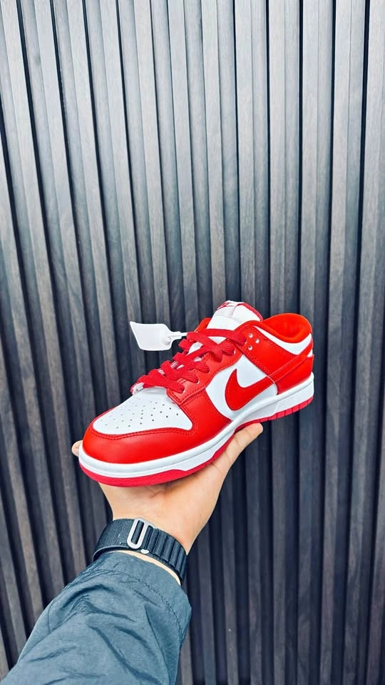 Unisex Red & White Sneakers – Limited Stock | $40 Pickup Only