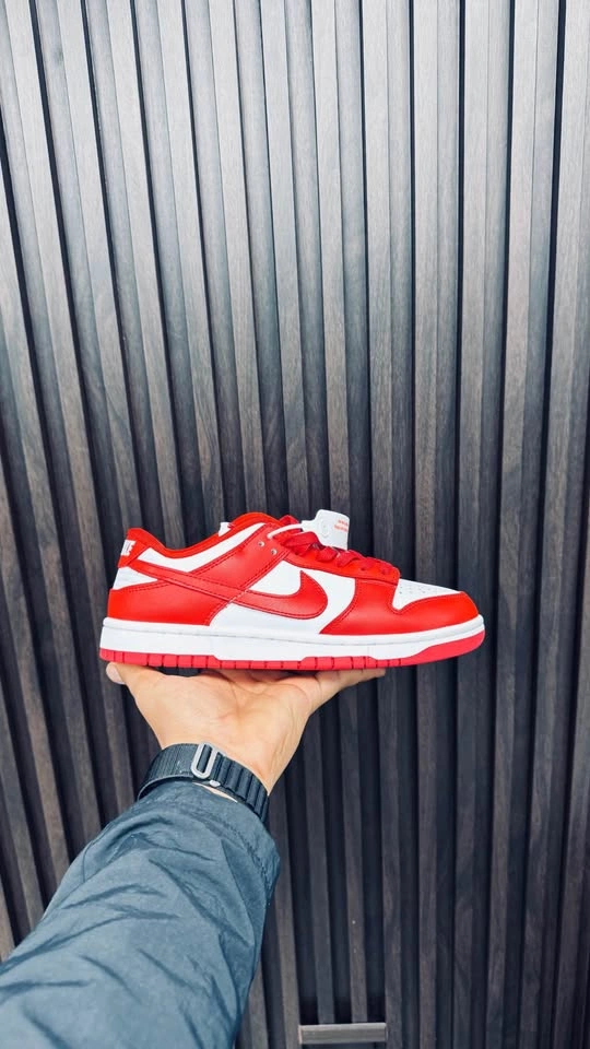 Unisex Red & White Sneakers – Limited Stock | $40 Pickup Only - photo 2