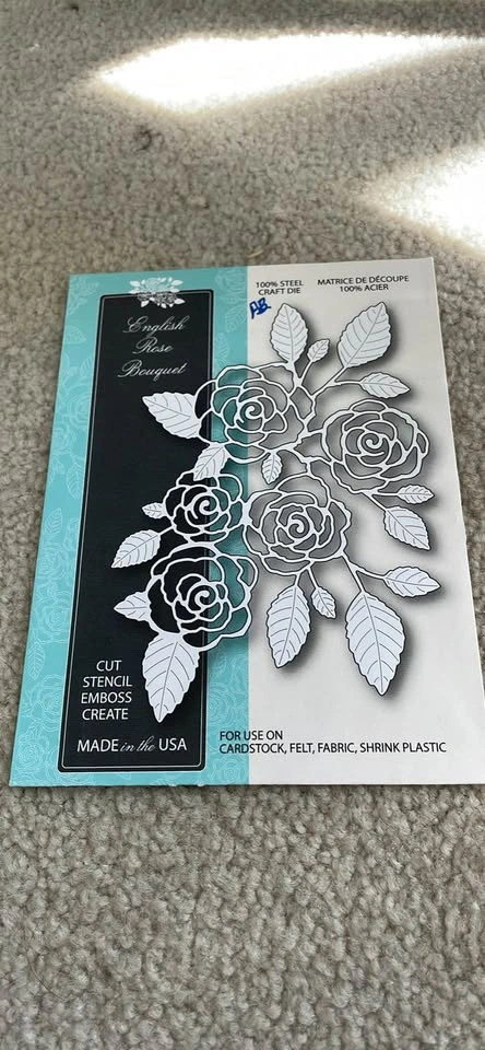 Memory Box Steel Craft Dies - English Rose, Snowflake Arch - photo 4