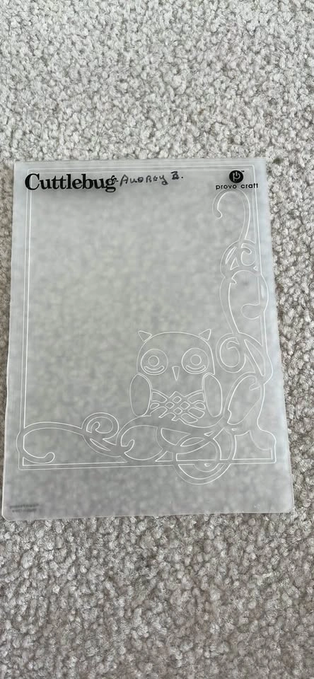 Cuttlebug Embossing Folders, Heart Cutting Dies, and Plaid Brass - photo 4