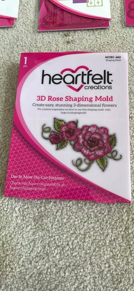 Heartfelt Creations Stamp, Die, and Shaping Mold Set - photo 4