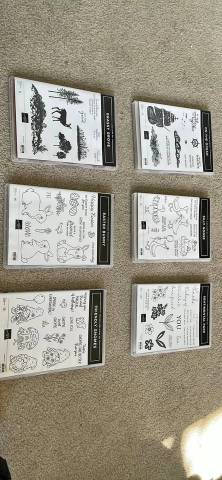 Stampin' Up! Rubber Stamp Sets