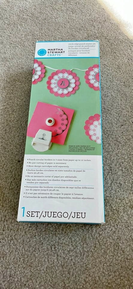 Martha Stewart Crafts Circle Edge Punch Starter Set