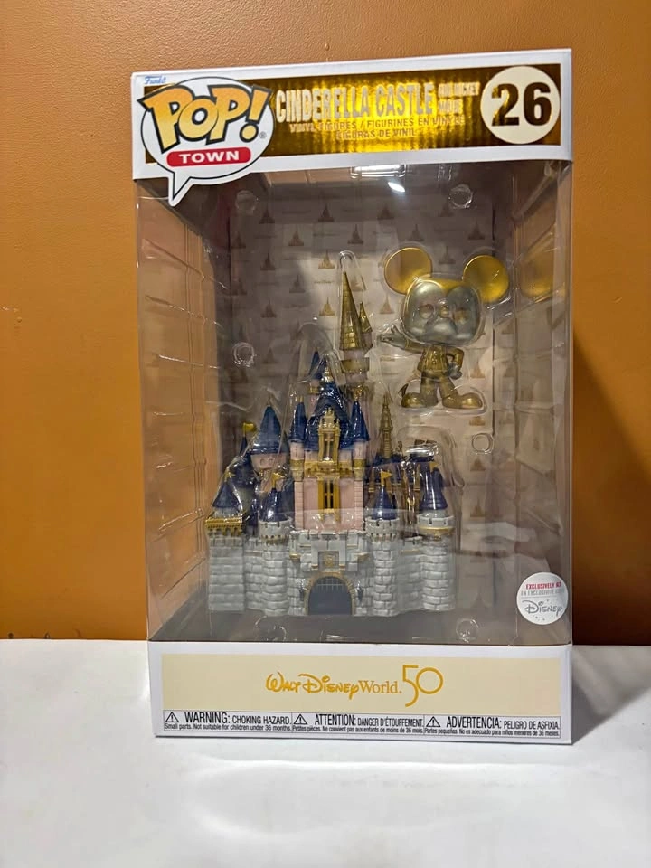 Mickey Mouse and Cinderella Castle Funko Pop! Town - Disney Excl
