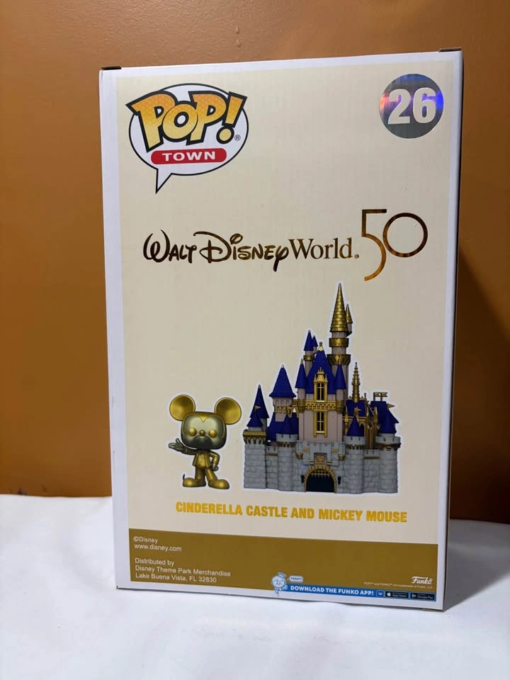 Mickey Mouse and Cinderella Castle Funko Pop! Town - Disney Excl - photo 2