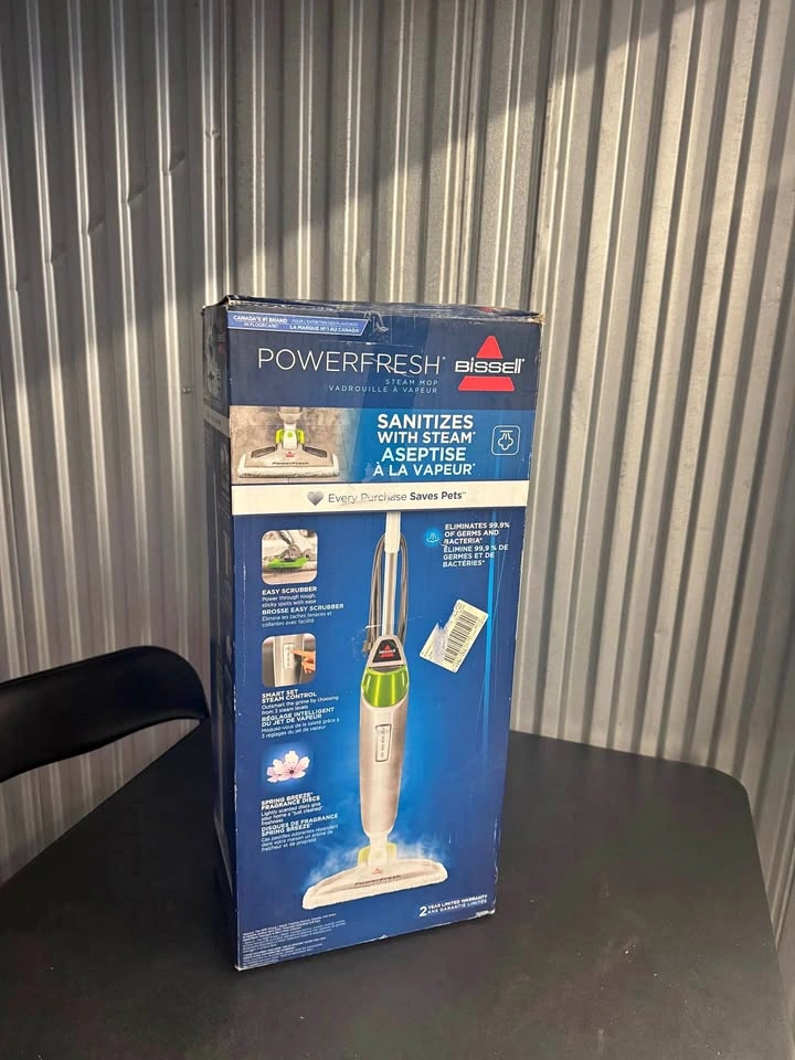 BISSELL PowerFresh Steam Mop – Scrubbing & Sanitizing