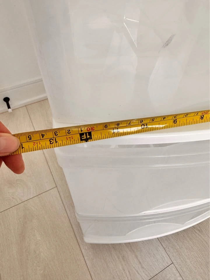 3-Drawer Plastic Storage Tower - photo 3