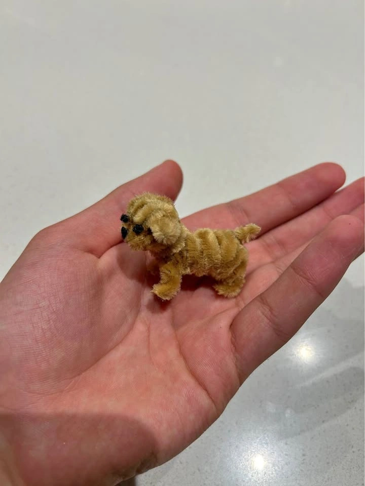 Cute hand made dog
