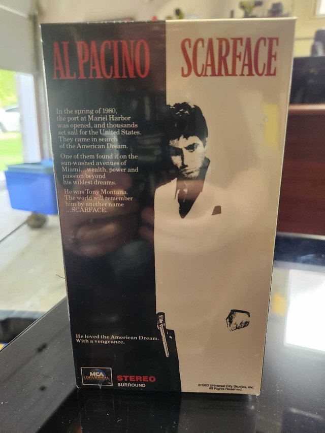 Scarface MCA Universal VHS