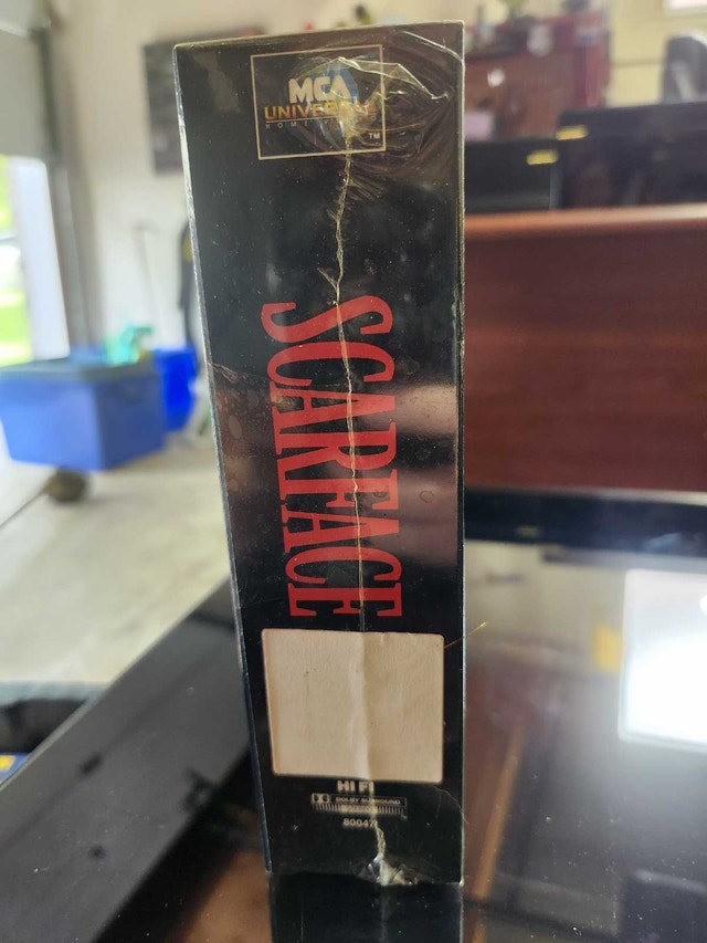 Scarface MCA Universal VHS - photo 2