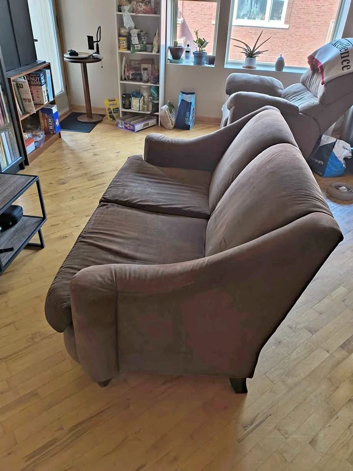 Brown couch