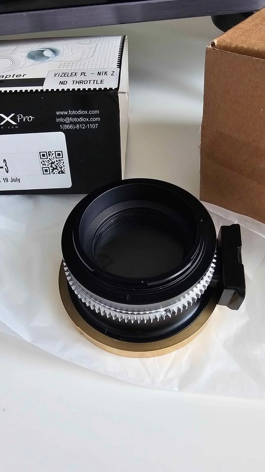 Fotodiox Vizelex CINE ND Throttle PL to Nikon Z Mount Adapter - photo 4