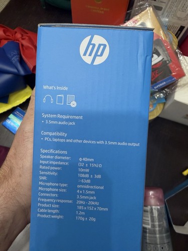 HP Music Headset DHH-1206 with Mic - photo 3