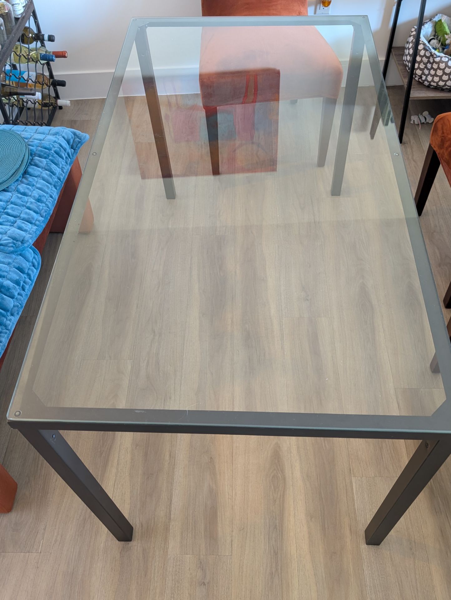 IKEA Granas Glass Top Dining Table - photo 3
