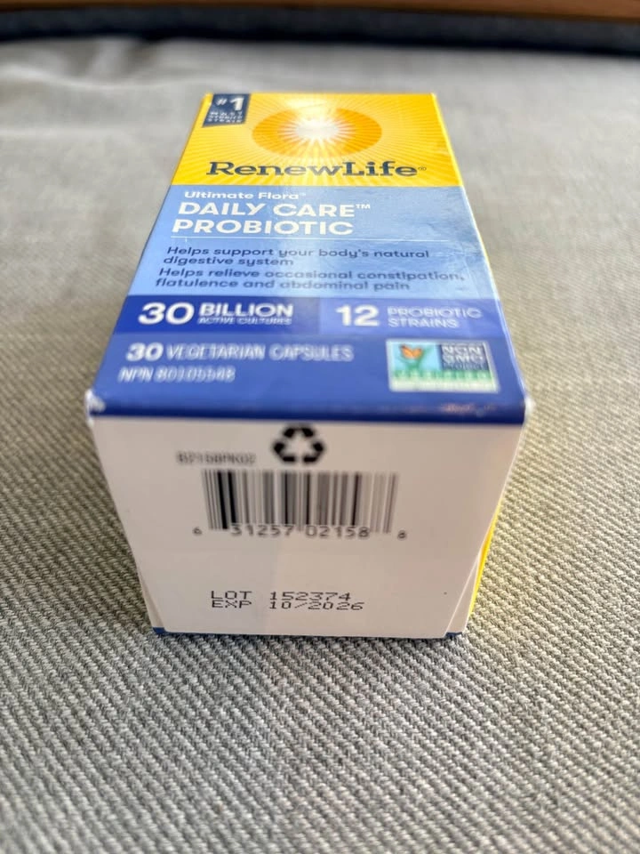 RenewLife Ultimate Flora Daily Care Probiotic 30 Billion - photo 3
