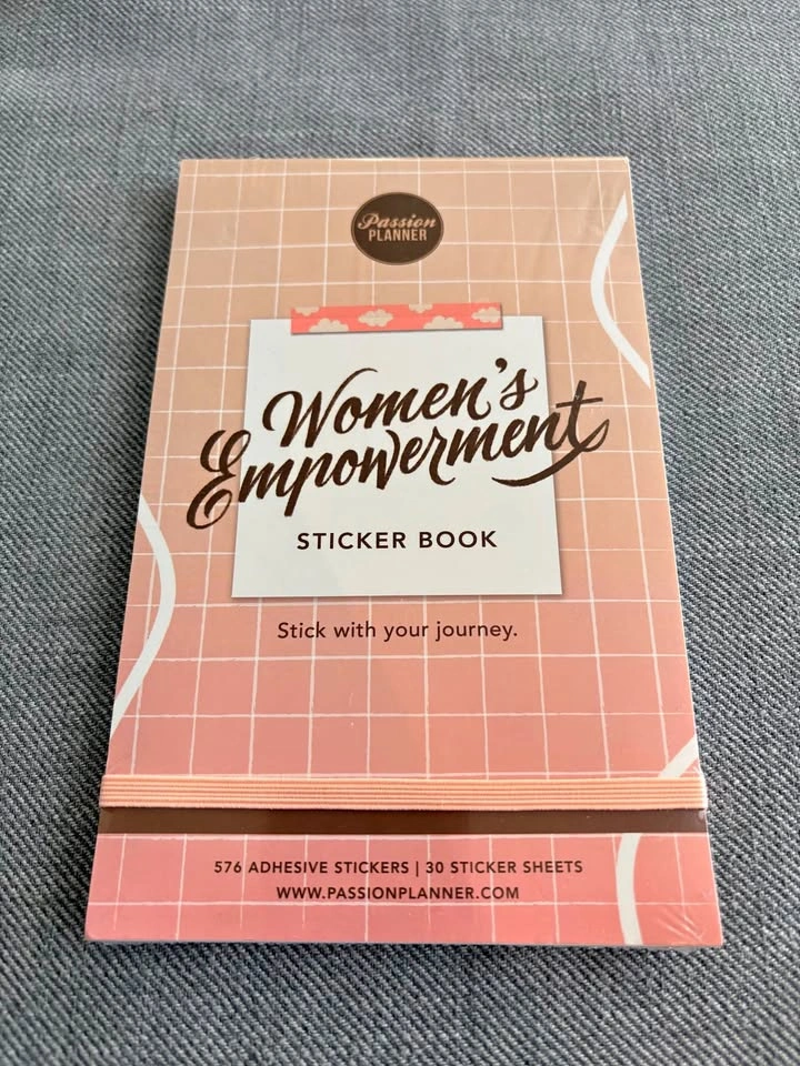 Passion Planner Women's Empowerment Sticker Book