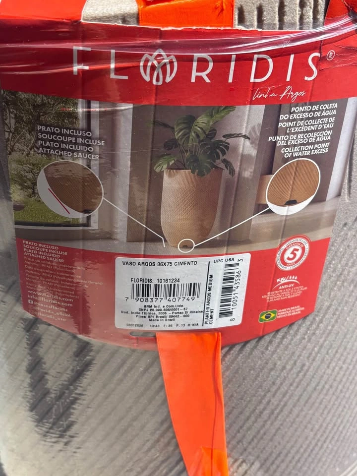 Floridis Argos beige textured polyethylene resin indoor/outdoor - photo 2