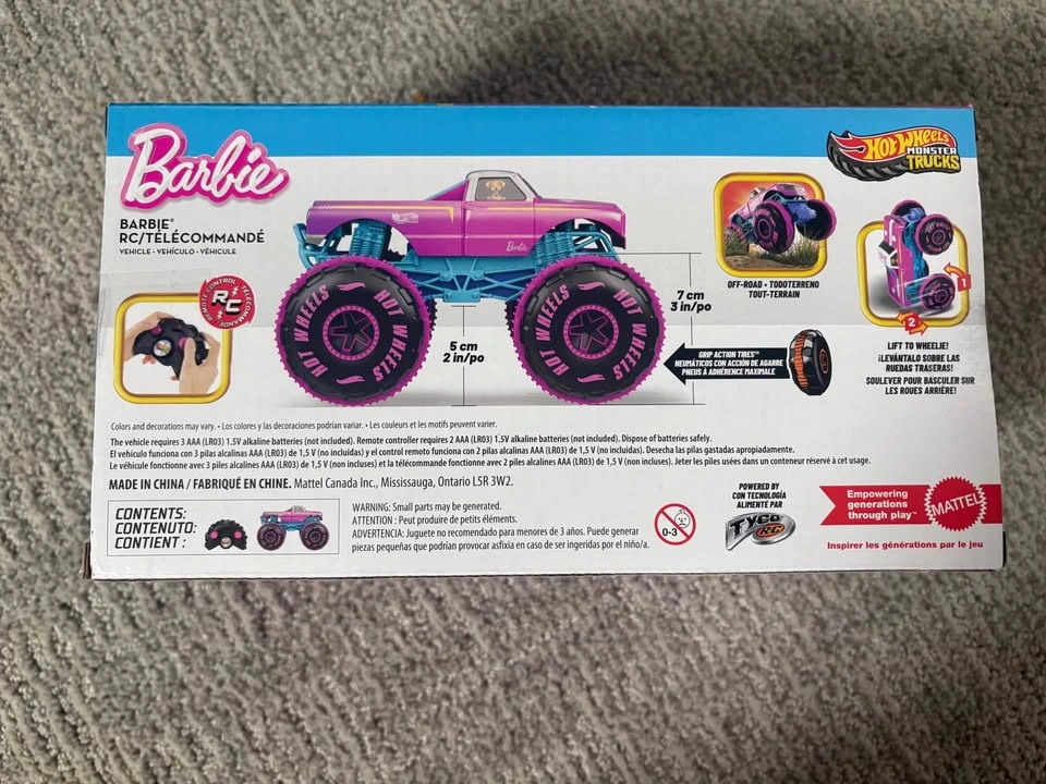 Hot Wheels Monster Trucks Barbie Remote-Control - photo 3