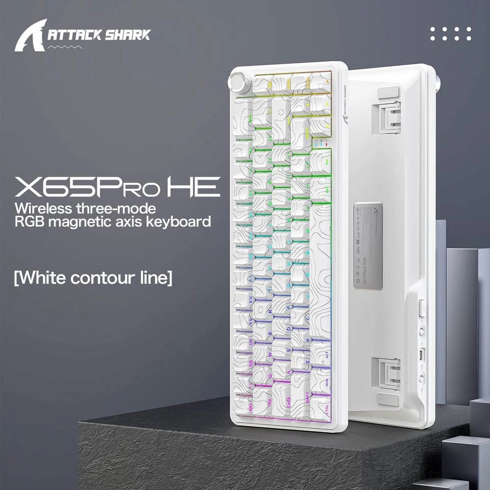 Attack Shark X65 PRO HE Wireless Magnetic Hall Effect Keyboard - photo 4