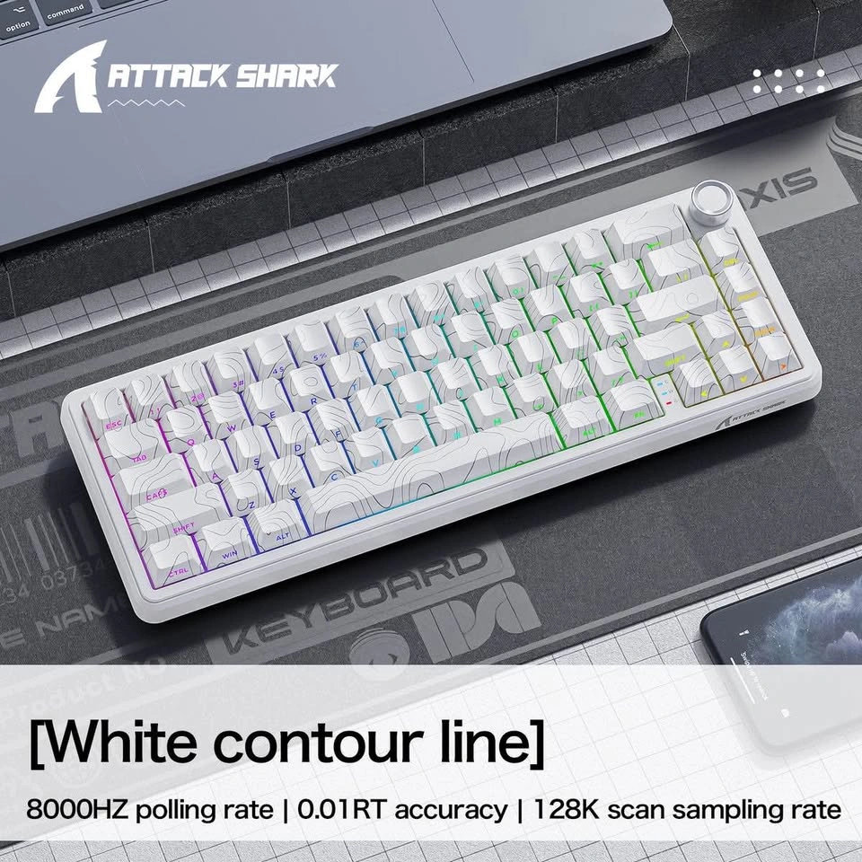 Attack Shark X65 PRO HE Wireless Magnetic Hall Effect Keyboard - photo 5