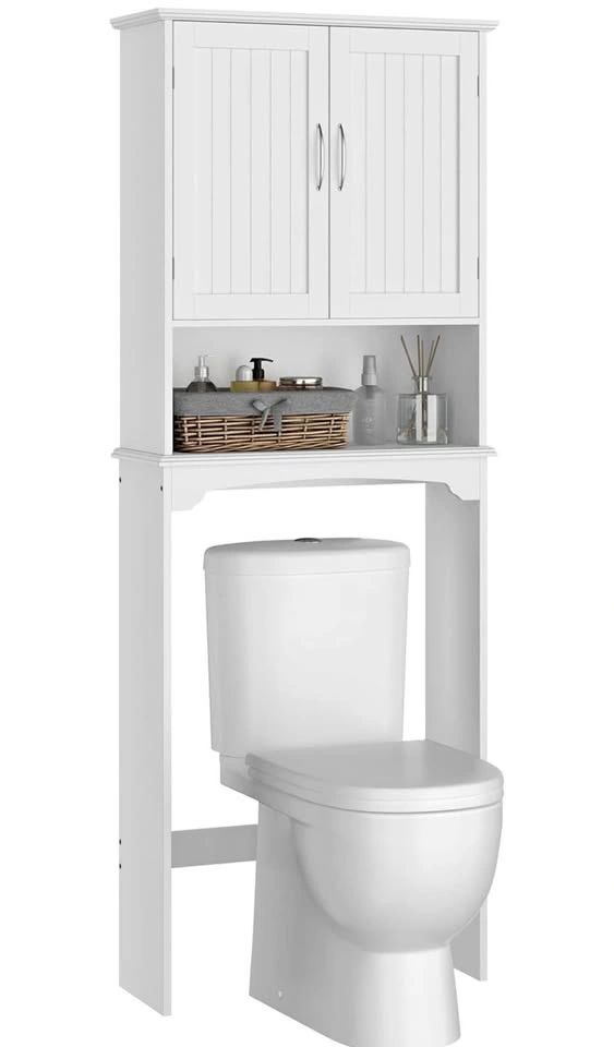 (BNIB) White Over-the-Toilet Storage Cabinet