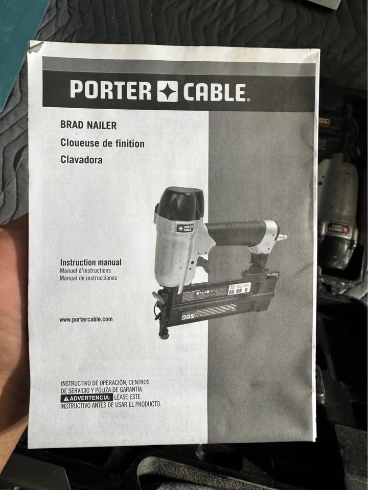 Porter-Cable 18 Gauge Brad Nailer - photo 5