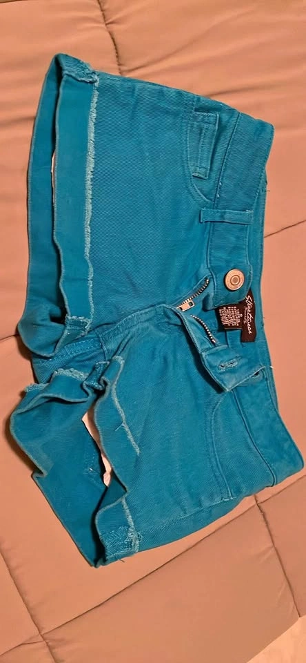 Streetwear Society Teal Corduroy Shorts