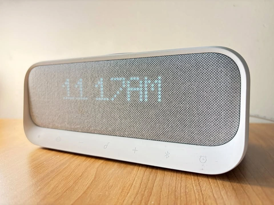 Bluetooth Speaker, Alarm & Wireless Charger