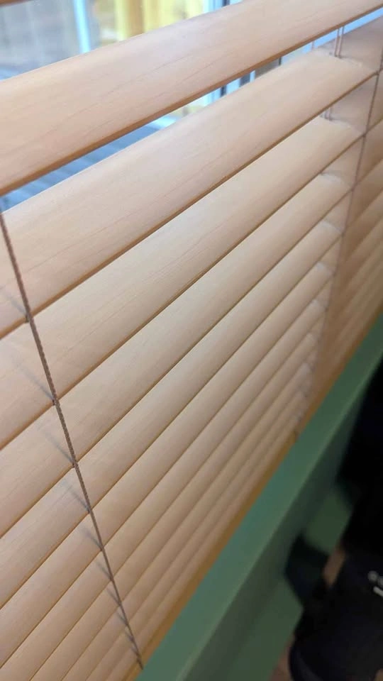 Wooden Coloured Horizontal Window Blinds - photo 2