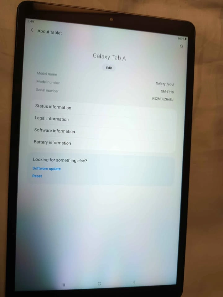 Samsung Galaxy Tab A SM-T510 32GB Storage Good Working Condition - photo 3