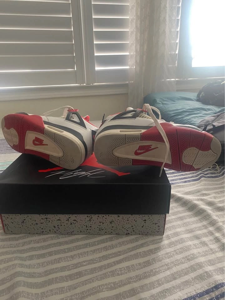 Air Jordan 4 fire red - photo 3