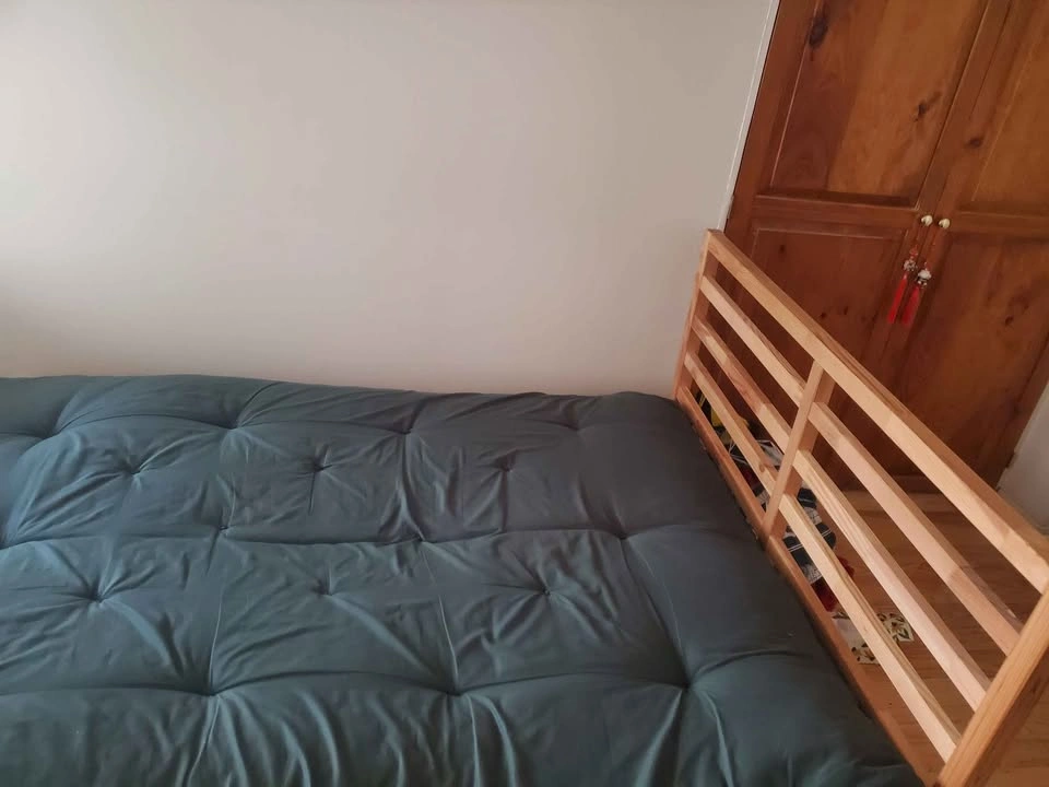 Ikea Tarva double bed and futon mattress - photo 5
