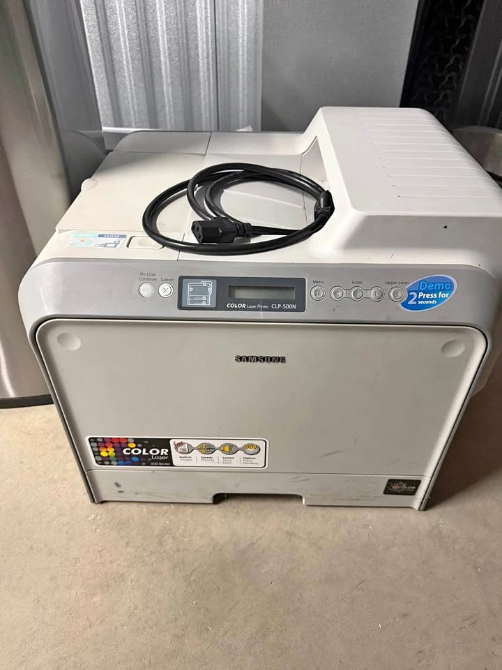 Samsung CLP-500 Color Laser Printer – Great Condition!