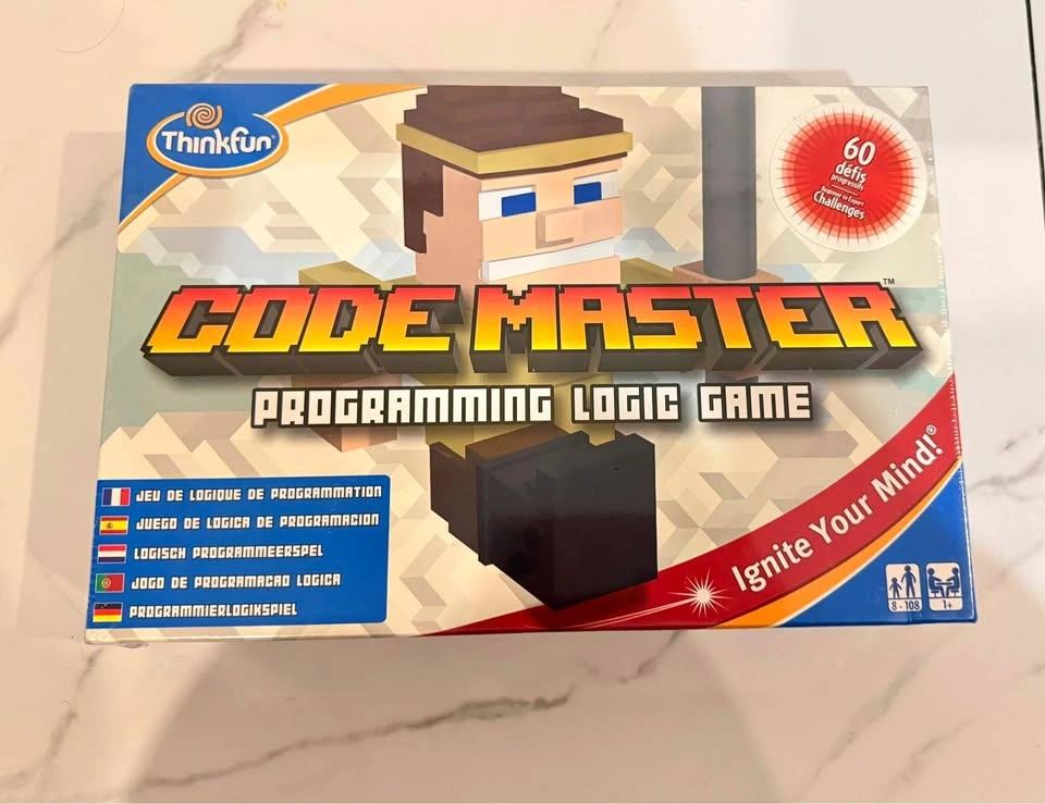 Code Master Programming Logic Game- New