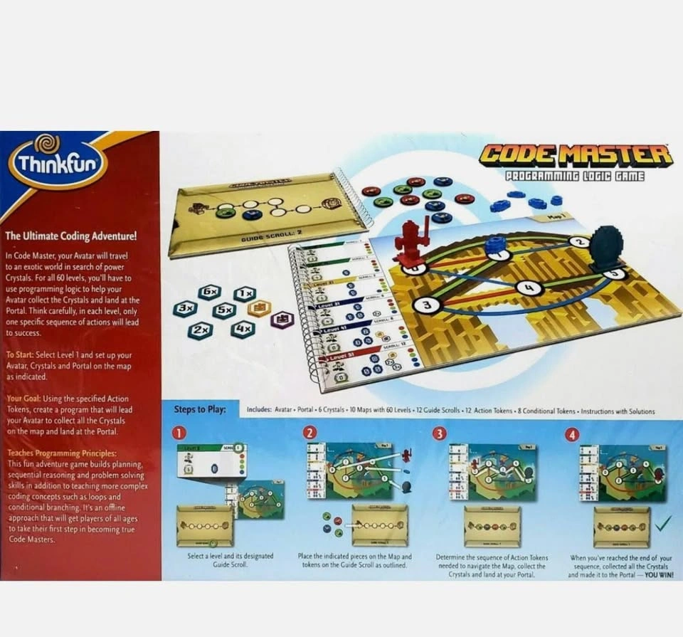 Code Master Programming Logic Game- New - photo 3