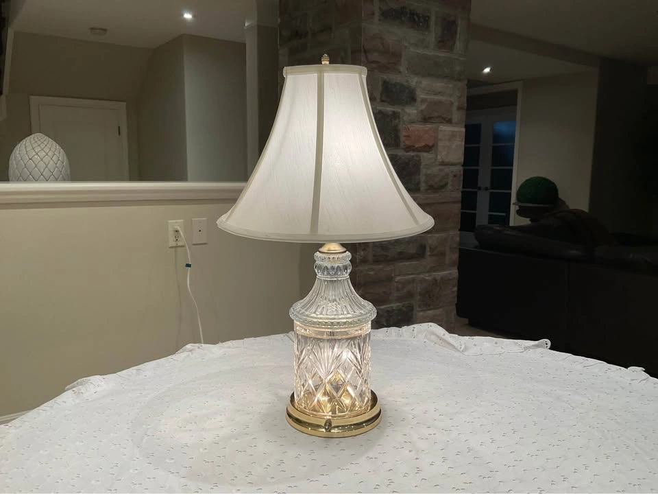 Table Lamp VTG Crystal With Dual Lights - photo 3