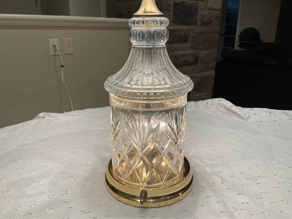 Table Lamp VTG Crystal With Dual Lights - photo 4