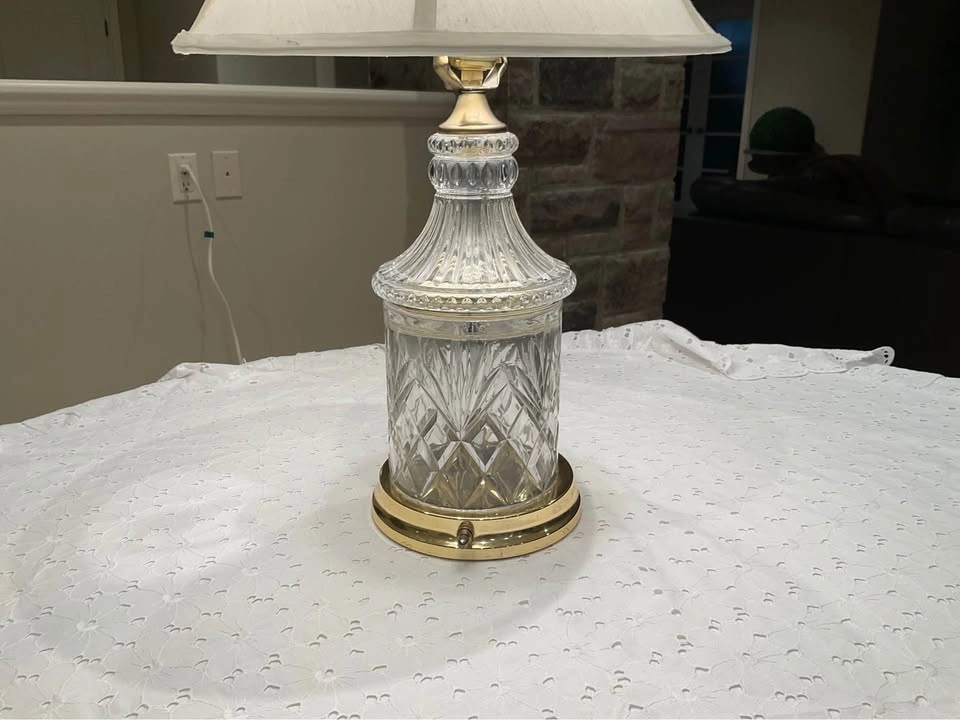 Table Lamp VTG Crystal With Dual Lights - photo 5
