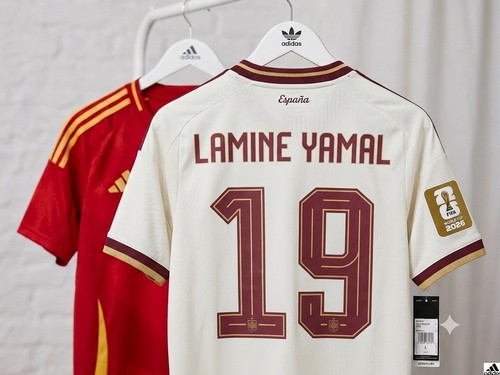Lamine Yamal Spain Away Jersey World Cup 2026