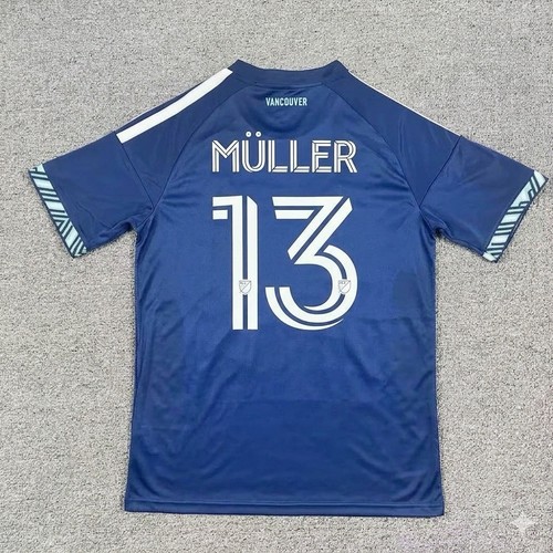 Müller Vancouver Whitecaps Jersey 2025/26 - All Sizes