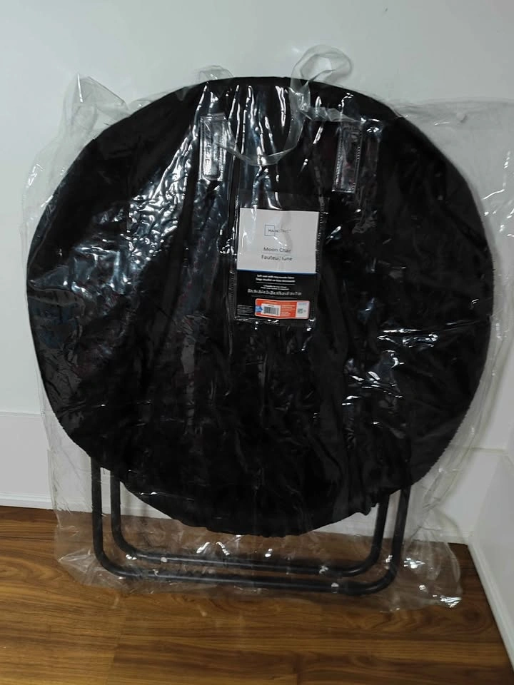 Moon Chair — Black — (Moving Sale) - photo 3