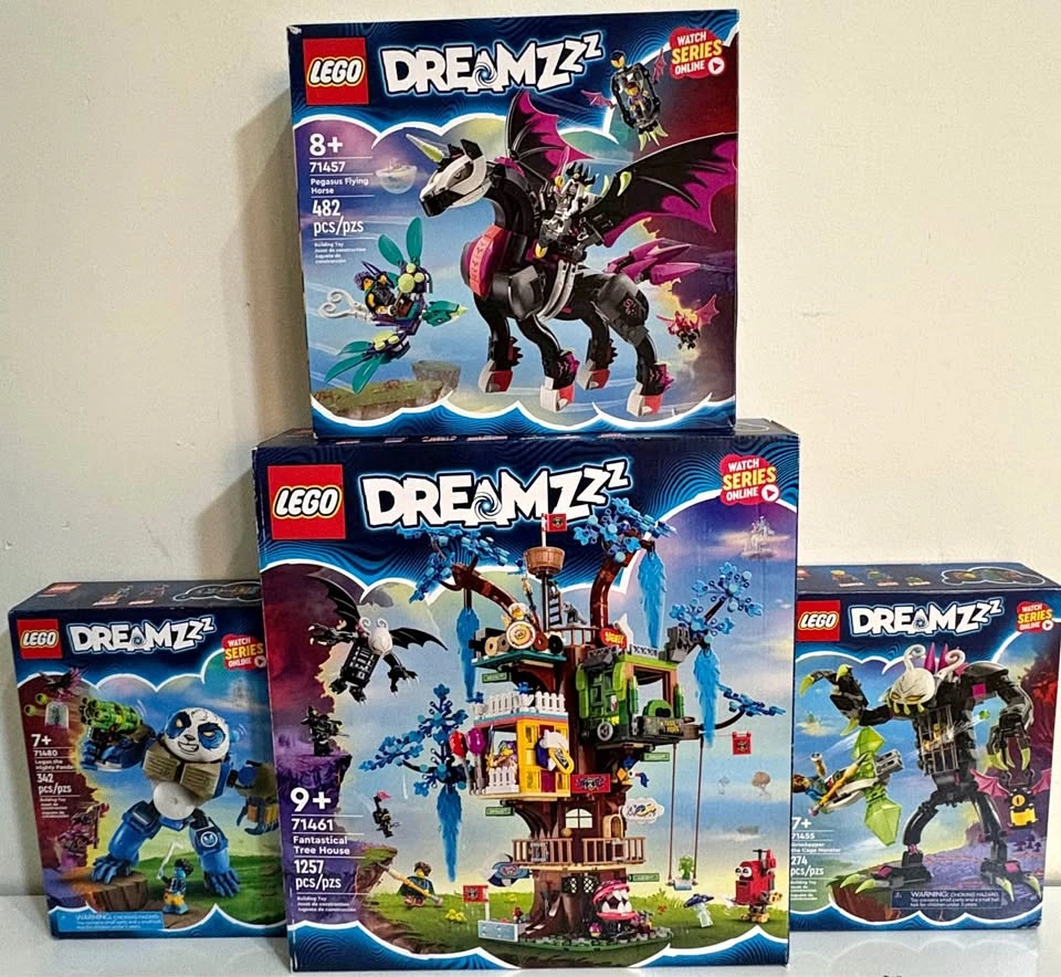 Lot of Lego Dreamzzz Sets (71461, 71480, 71455, 71457)