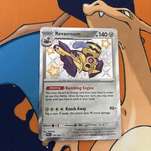 Revavroom - Holo - Paldean Fates - 193/91 NM Pokemon