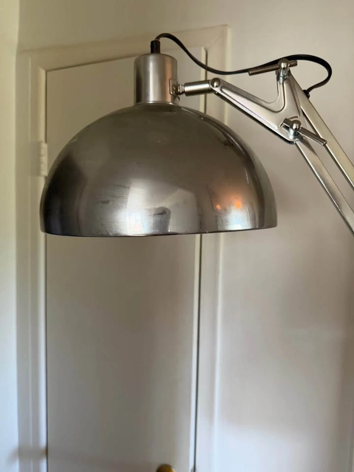 Vintage Structube Giant Architect Floor Lamp – Chrome - photo 3