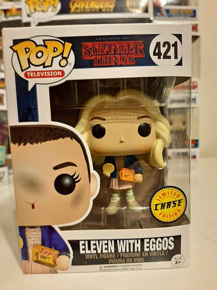 CHASE Eleven with Eggos Stranger Things Funko Pop