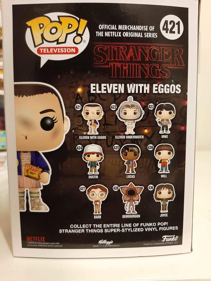 CHASE Eleven with Eggos Stranger Things Funko Pop - photo 3