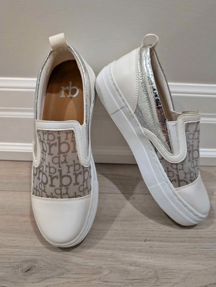 Brand new Italian RB Monogram Slip-On Sneakers size 36/woman's 7